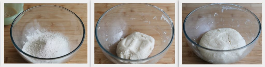 Bao sandwich sans gluten avec poulet et mâche - La Cassata