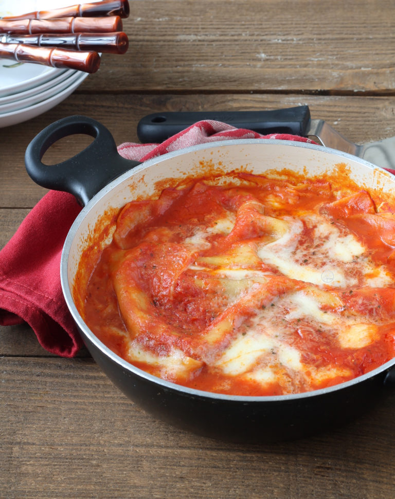 Lasagne senza glutine cotte in padella - La Cassata Celiaca