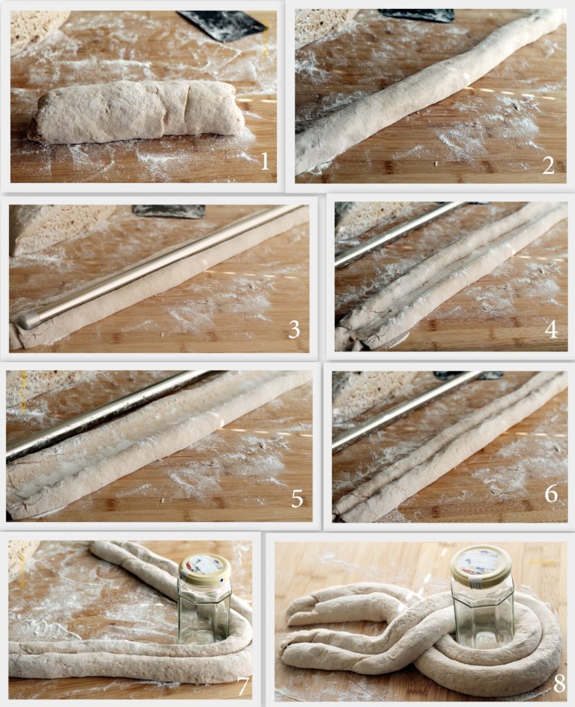 Filone senza glutine intrecciato e con lievito madre - La Cassata Celiaca Filone senza glutine intrecciato e con lievito madre - La Cassata Celiaca