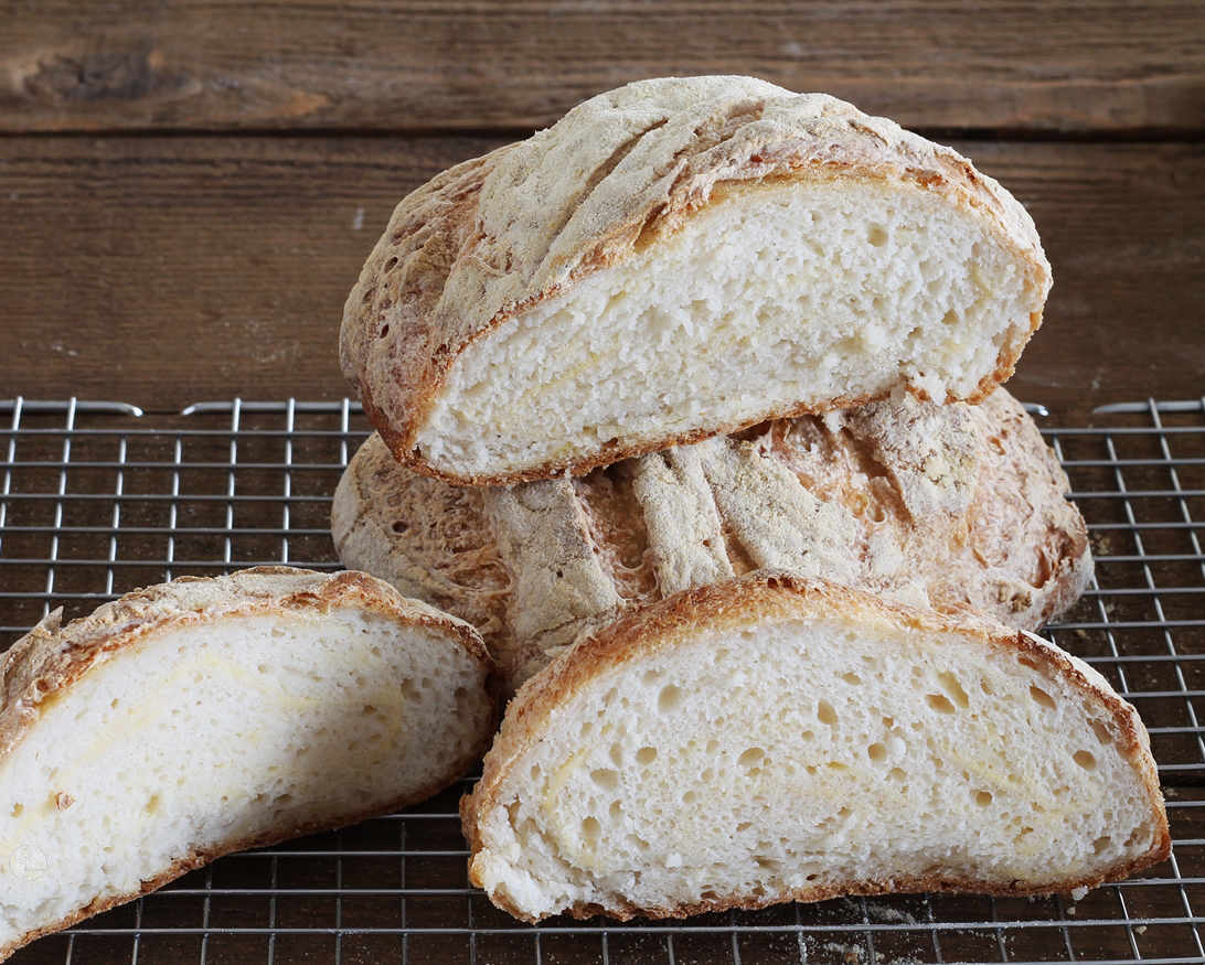 Pane senza glutine con patate e pepe nero - La Cassata Celiaca