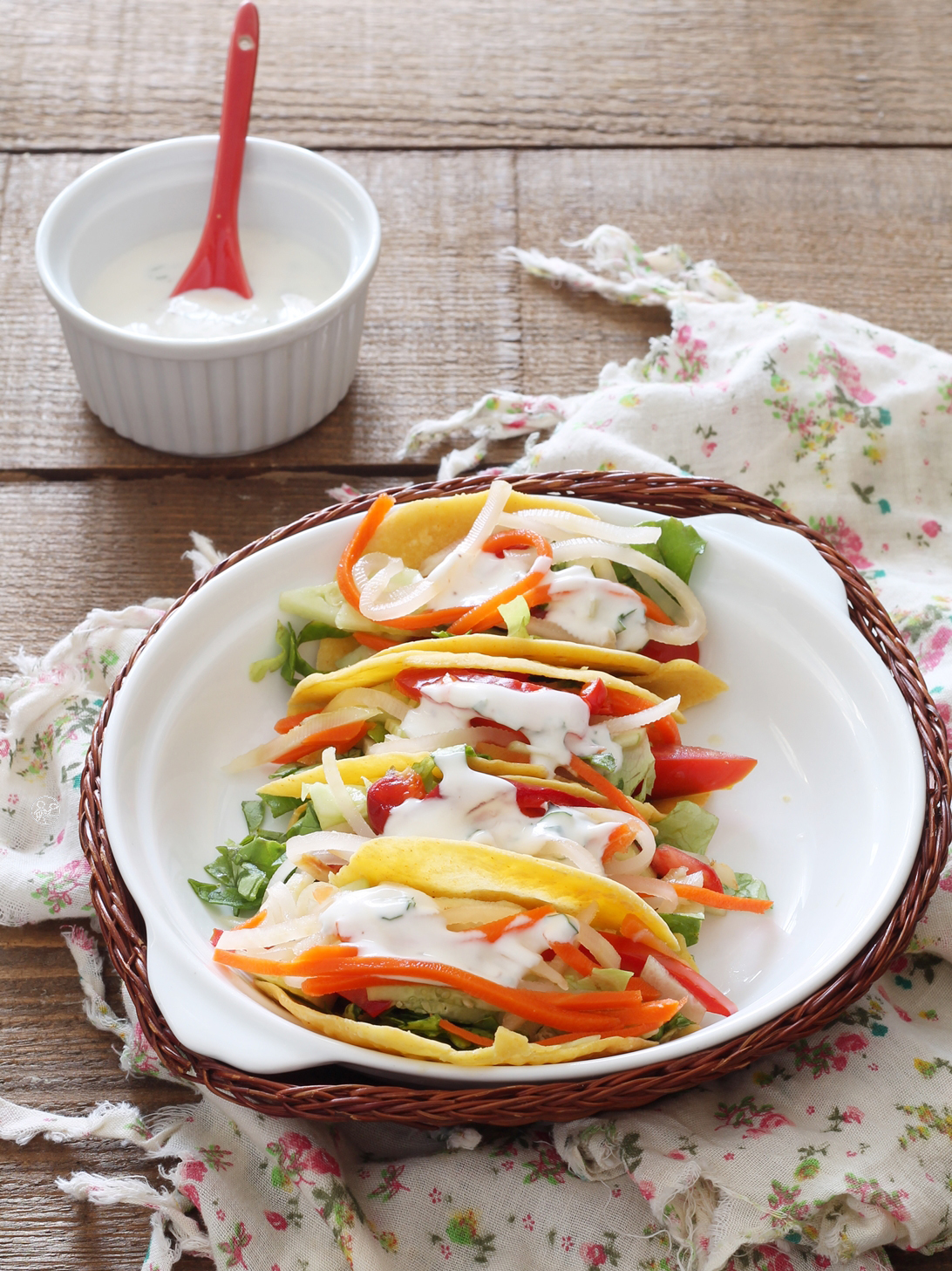Tacos senza glutine vegetariani - La Cassata Celiaca Tacos senza glutine vegetariani - La Cassata Celiaca