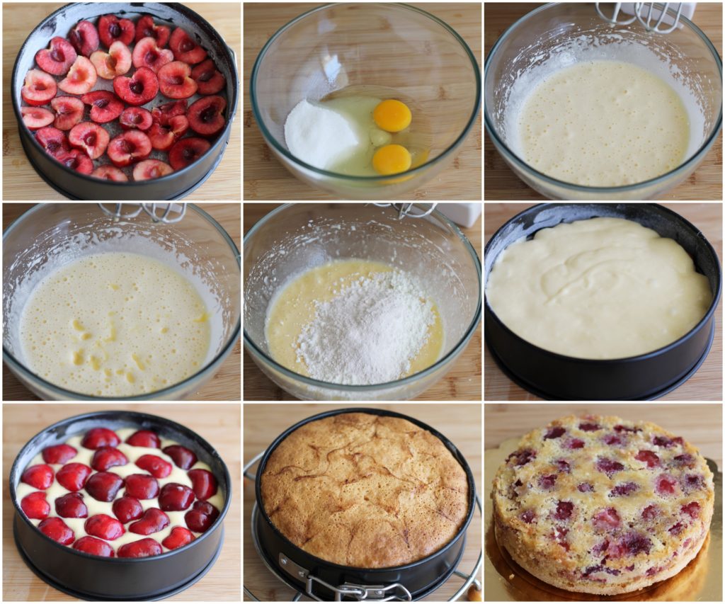 Gâteau moelleux sans gluten aux cerises - La Cassata