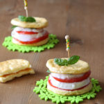 Cloud bread alla caprese senza glutine - La Cassata Celiaca