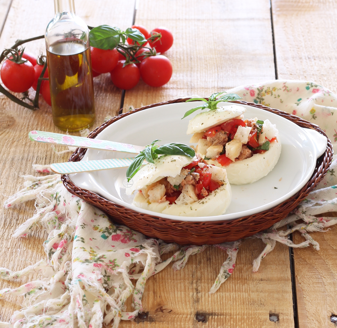 Mozzarella farcie sans gluten et sans cuisson - La Cassata Mozzarella farcie sans gluten et sans cuisson - La Cassata