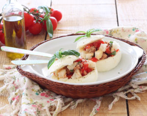 Mozzarella farcie sans gluten et sans cuisson - La Cassata Mozzarella farcie sans gluten et sans cuisson - La Cassata