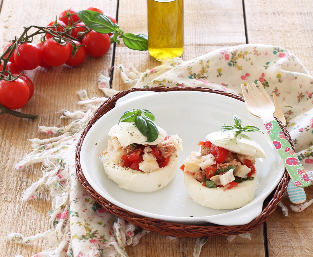 Mozzarella farcie sans gluten et sans cuisson - La Cassata Mozzarella farcie sans gluten et sans cuisson - La Cassata