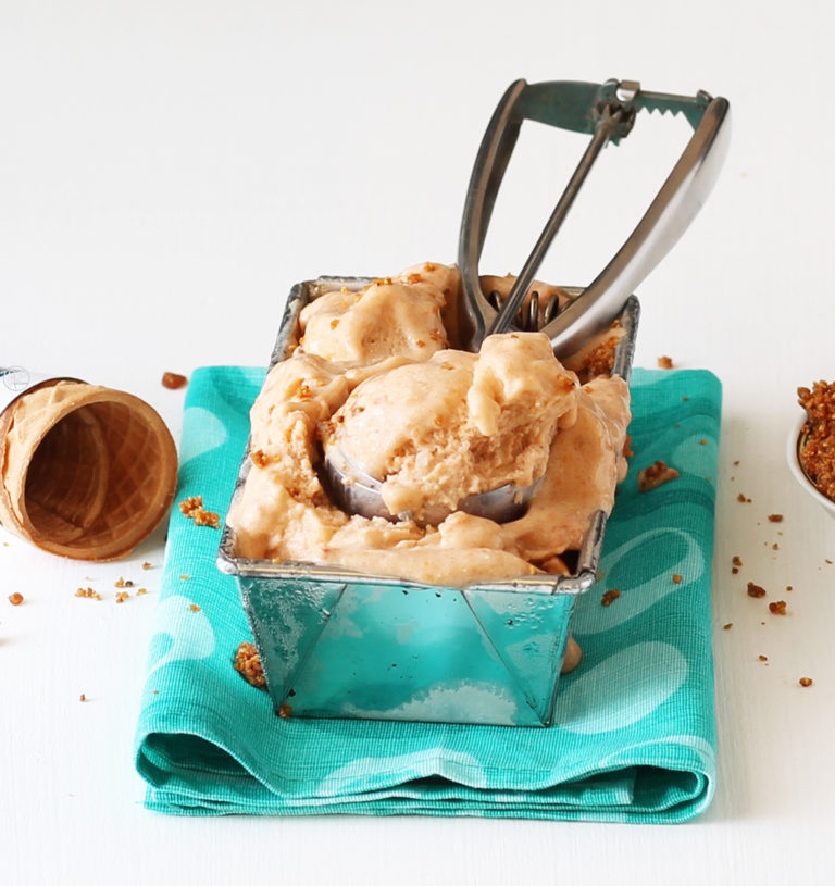Nice Cream alle albicocche senza glutine e senza lattosio - La Cassata Celiaca