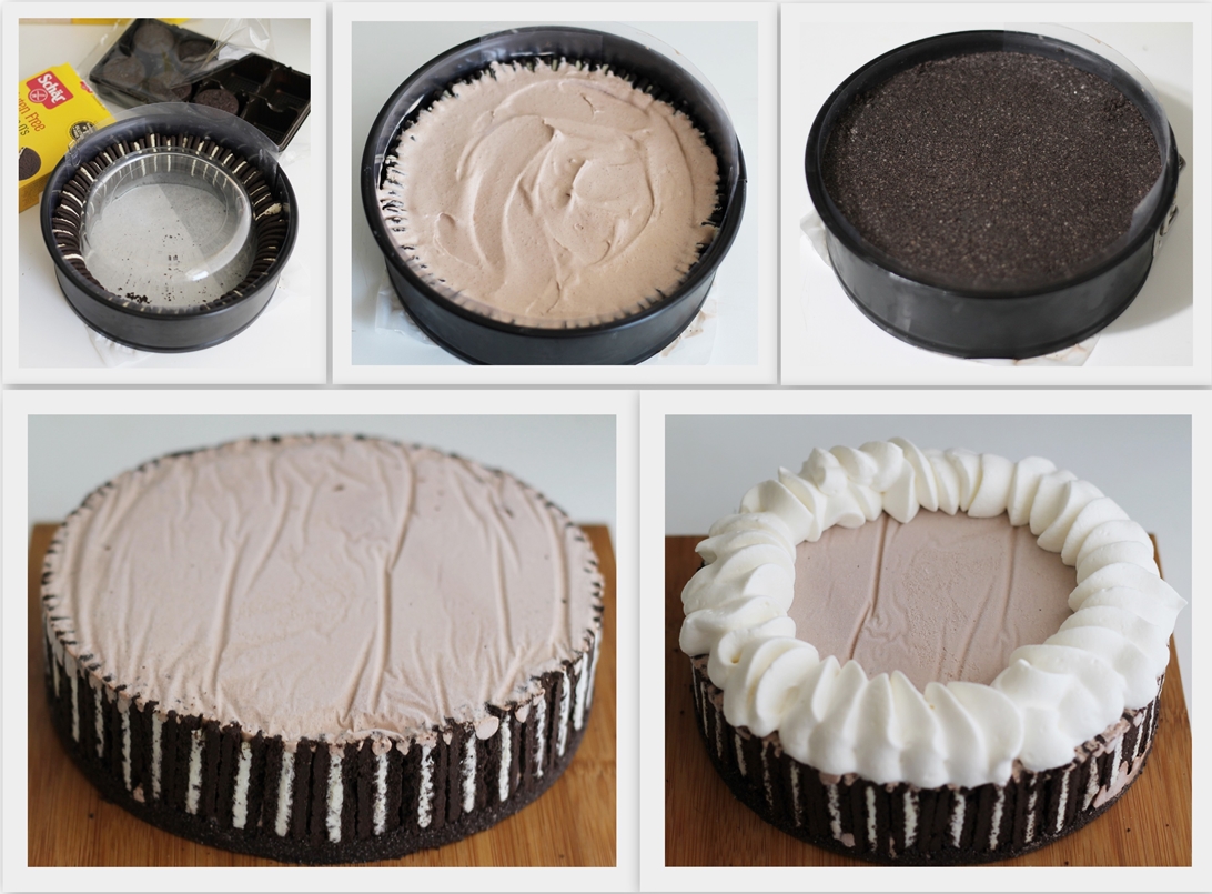 Torta gelato Oreo senza glutine - La Cassata Celiaca Torta gelato Oreo senza glutine - La Cassata Celiaca
