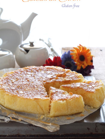 Gâteau fondant au citron sans gluten - La Cassata Celiaca