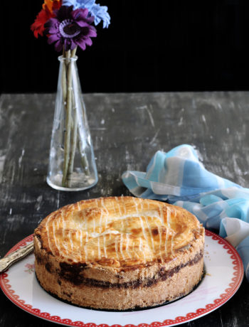 Crostata ripiena alle pesche senza glutine - La Cassata Celiaca