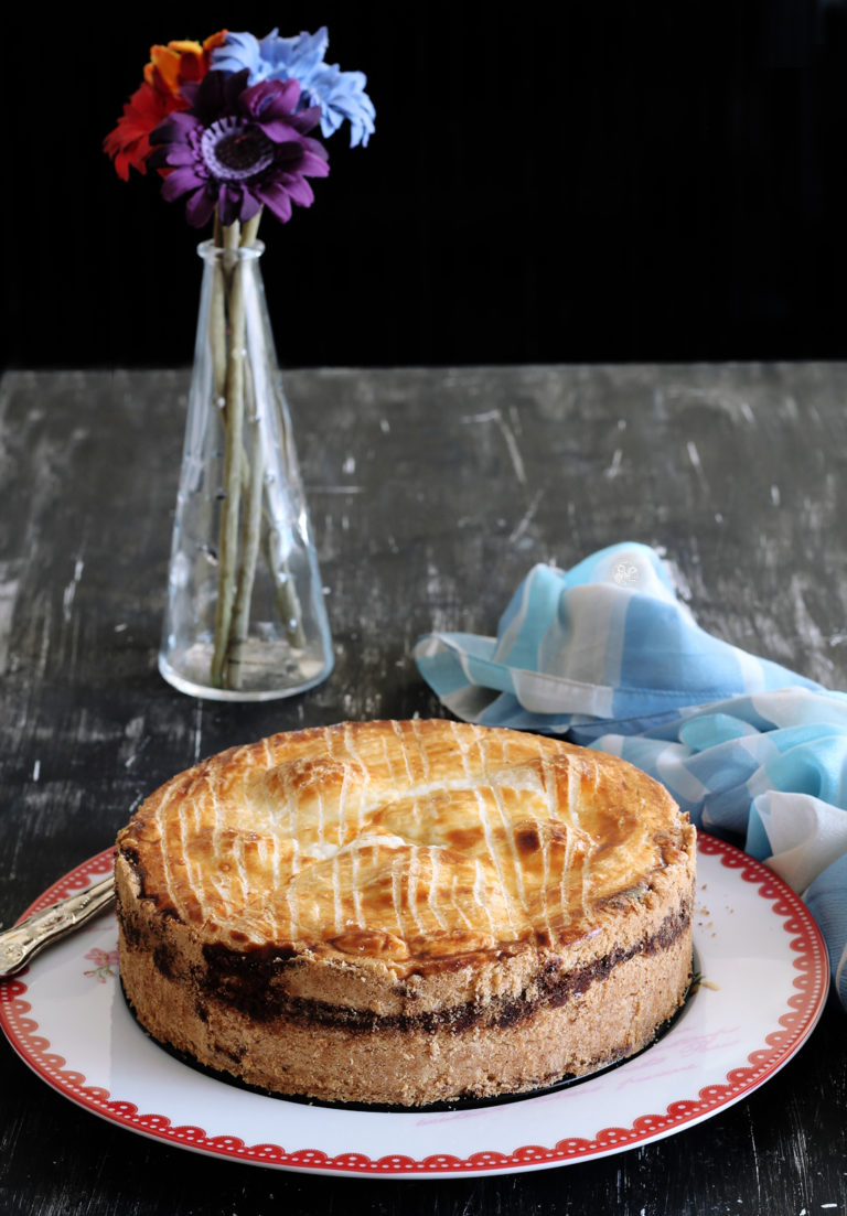Tarte aux pêches sans gluten - La Cassata Celiaca