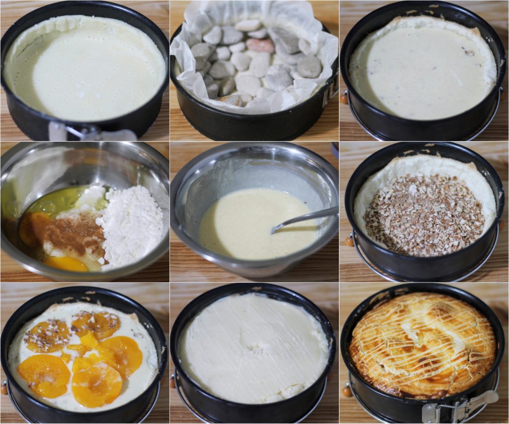 Crostata ripiena alle pesche senza glutine - La Cassata Celiaca