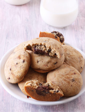 Biscuits sablés choco-café avec Nutella sans gluten - La Cassata Celiaca