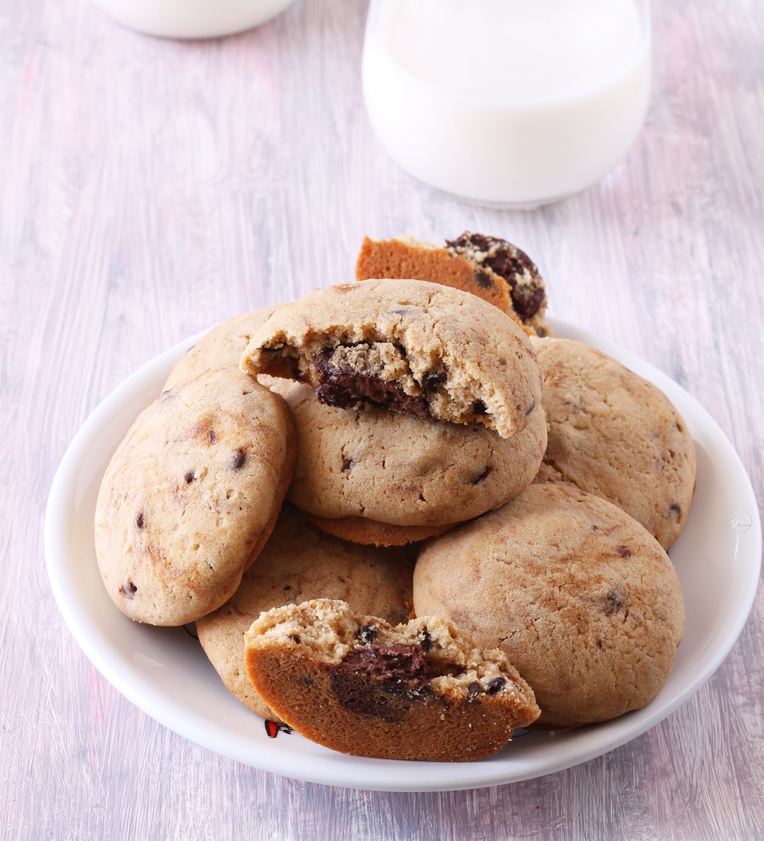 Biscuits sablés choco-café avec Nutella sans gluten - La Cassata Celiaca