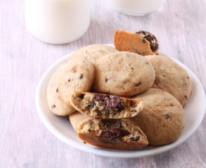 Biscuits sablés choco-café avec Nutella sans gluten - La Cassata Celiaca
