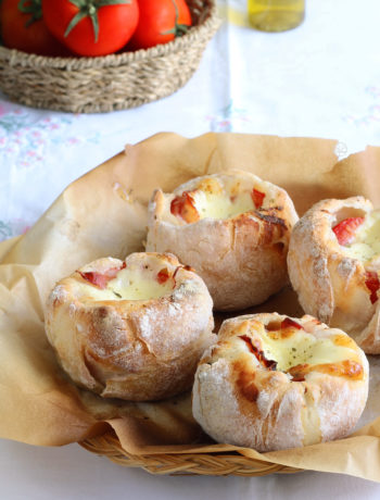 Paniers de tomates sans gluten - La Cassata Celiaca