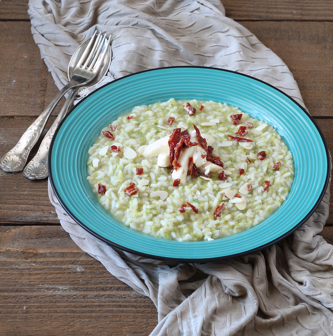 Risotto à la laitue sans gluten - La Cassata Celiaca