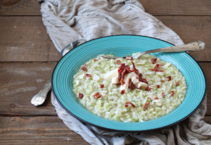 Risotto alla lattuga - La Cassata Celiaca