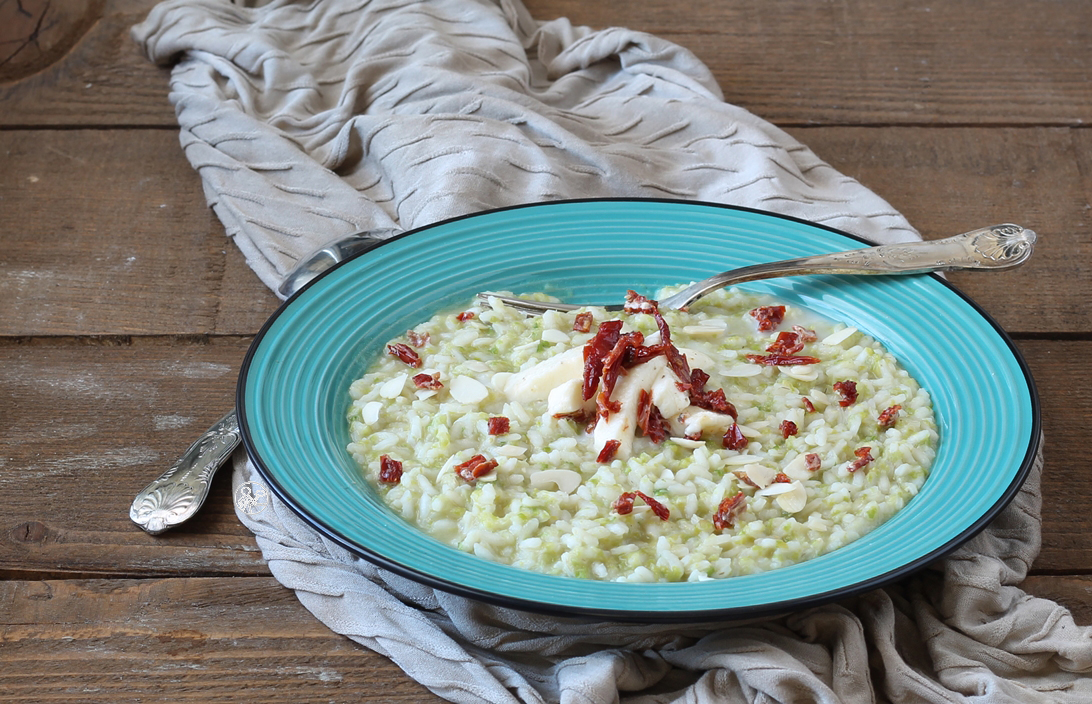 Risotto à la laitue sans gluten - La Cassata Celiaca