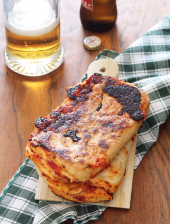 Scaccia senza glutine con pomodoro e formaggio - La Cassata Celiaca