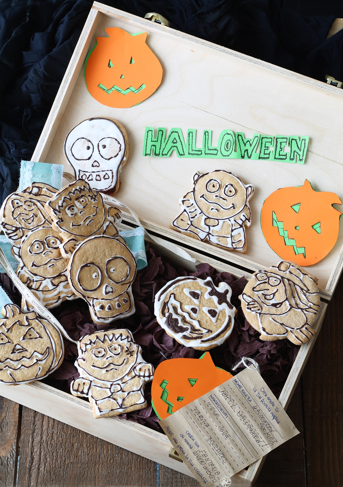 Biscuits sans gluten pour Halloween - La Cassata Celiaca Biscuits sans gluten pour Halloween - La Cassata Celiaca