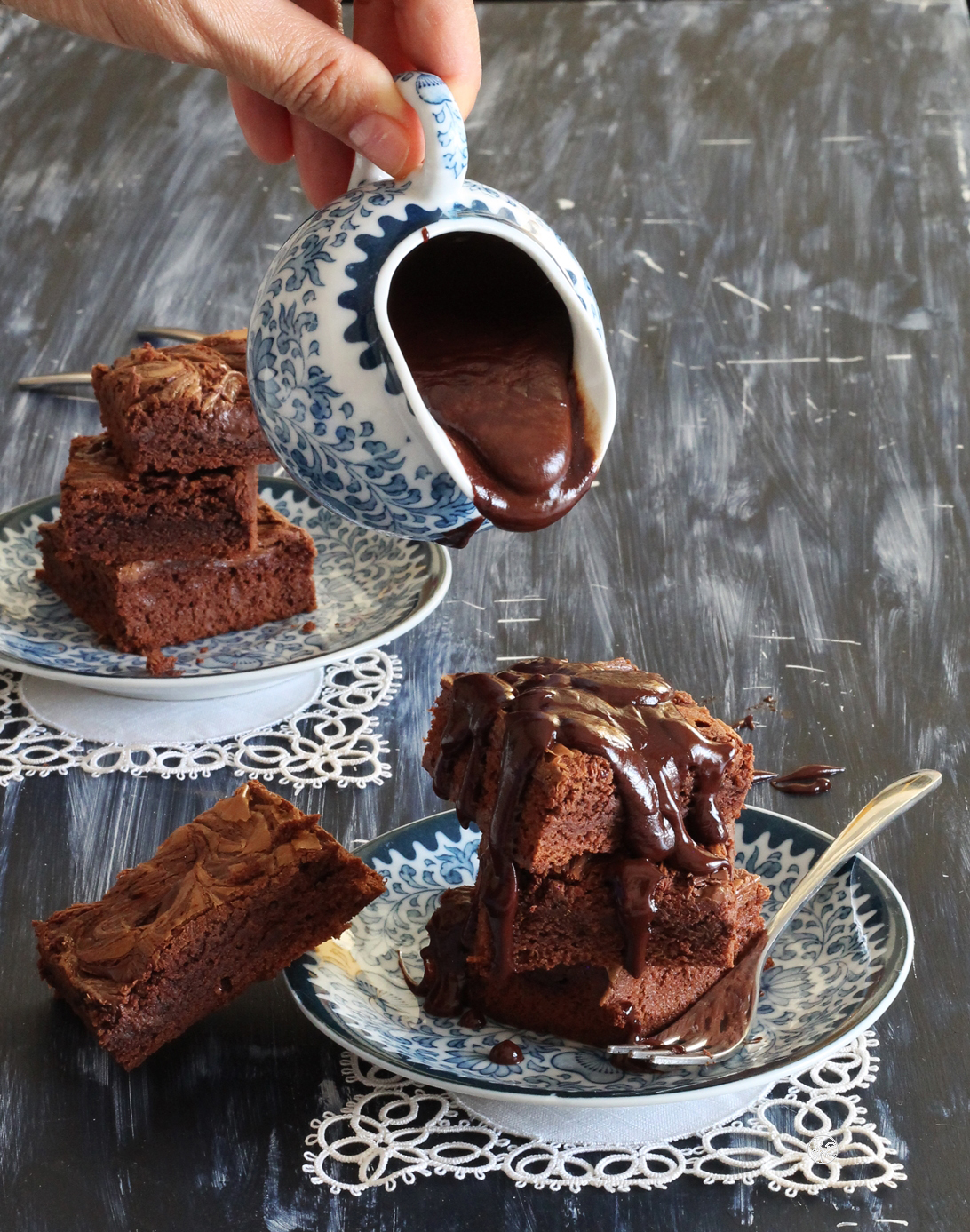 Brownie sans gluten au Nutella - La Cassata Celiaca Brownie sans gluten au Nutella - La Cassata Celiaca