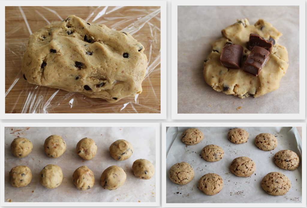 Cookies au Nutella et chocolat sans gluten - La Cassata Celiaca