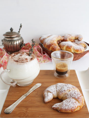 Croissants de brioche sans gluten - La Cassata Celiaca