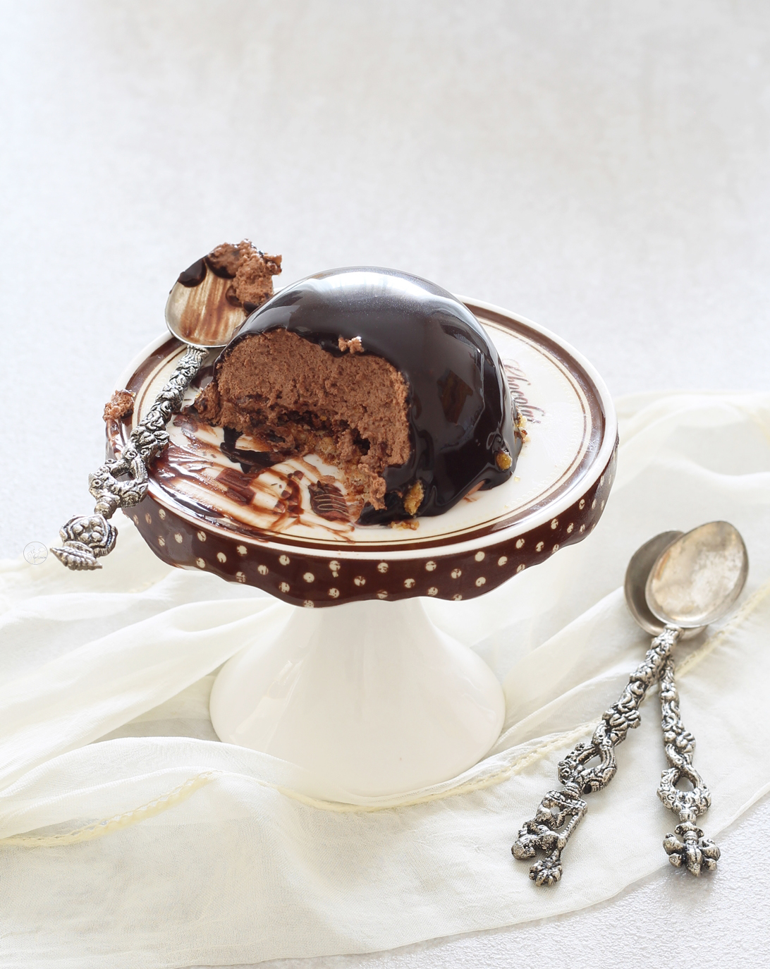 Royal al cioccolato senza glutine mono porzione - La Cassata Celiaca