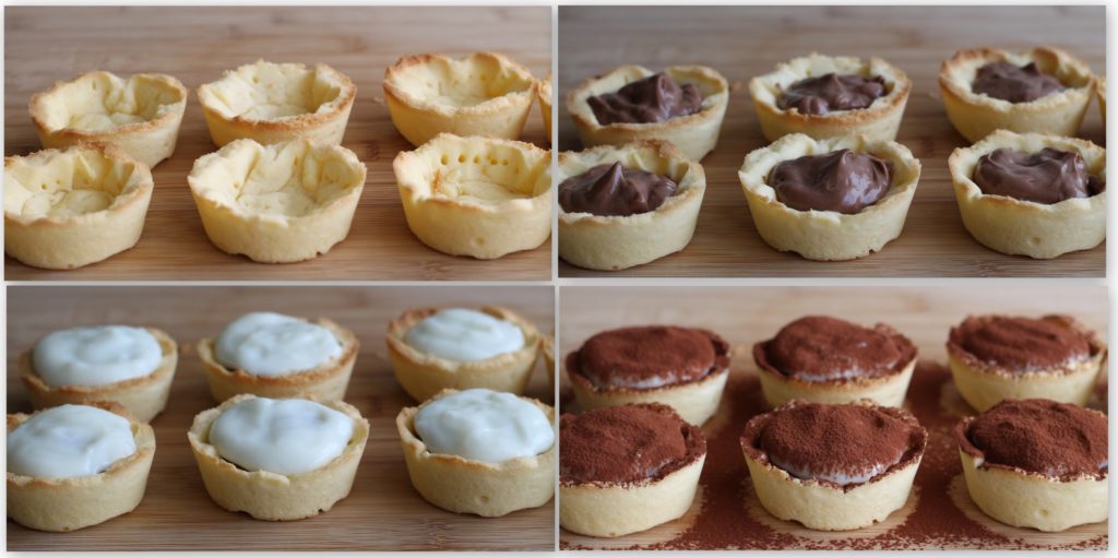 Tartellettes bi-goût sans gluten - La Cassata Celiaca