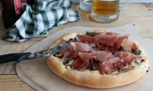 Pizza tyrolienne sans gluten - La Cassata Celiaca