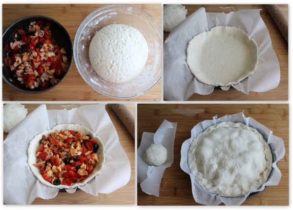 Tiella de Gaeta sans gluten - La Cassata Celiaca