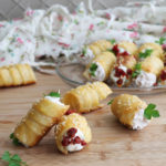 Cannoncini salati di pasta sfoglia senza glutine - La Cassata Celiaca