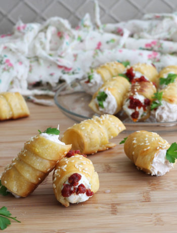 Rouleaux feuilletés sans gluten pour apéritif - La Cassata Celiaca