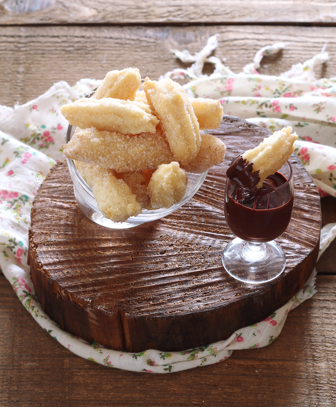 Churros senza glutine e senza uova - La Cassata Celiaca