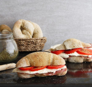 Cornetti di pane senza glutine alla canapa - La Cassata Celiaca