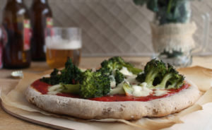 Pizza rustique aux brocolis sans gluten - La Cassata Celiaca
