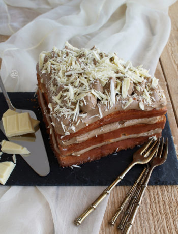 Cake au café et mascarpone sans gluten - La Cassata Celiaca