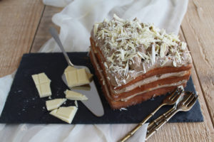 Cake au café et mascarpone sans gluten - La Cassata Celiaca