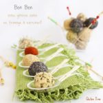 Bon Bon de génoise salée et fromage sans gluten - La Cassata Celiaca