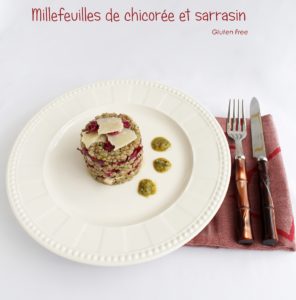 Millefeuille de chicorée et sarrasin sans gluten - La Cassata