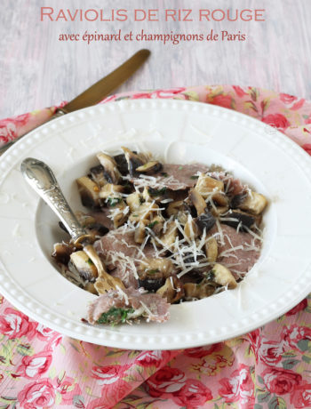 Raviolis avec farine de riz rouge sans gluten - La Cassata Celiaca