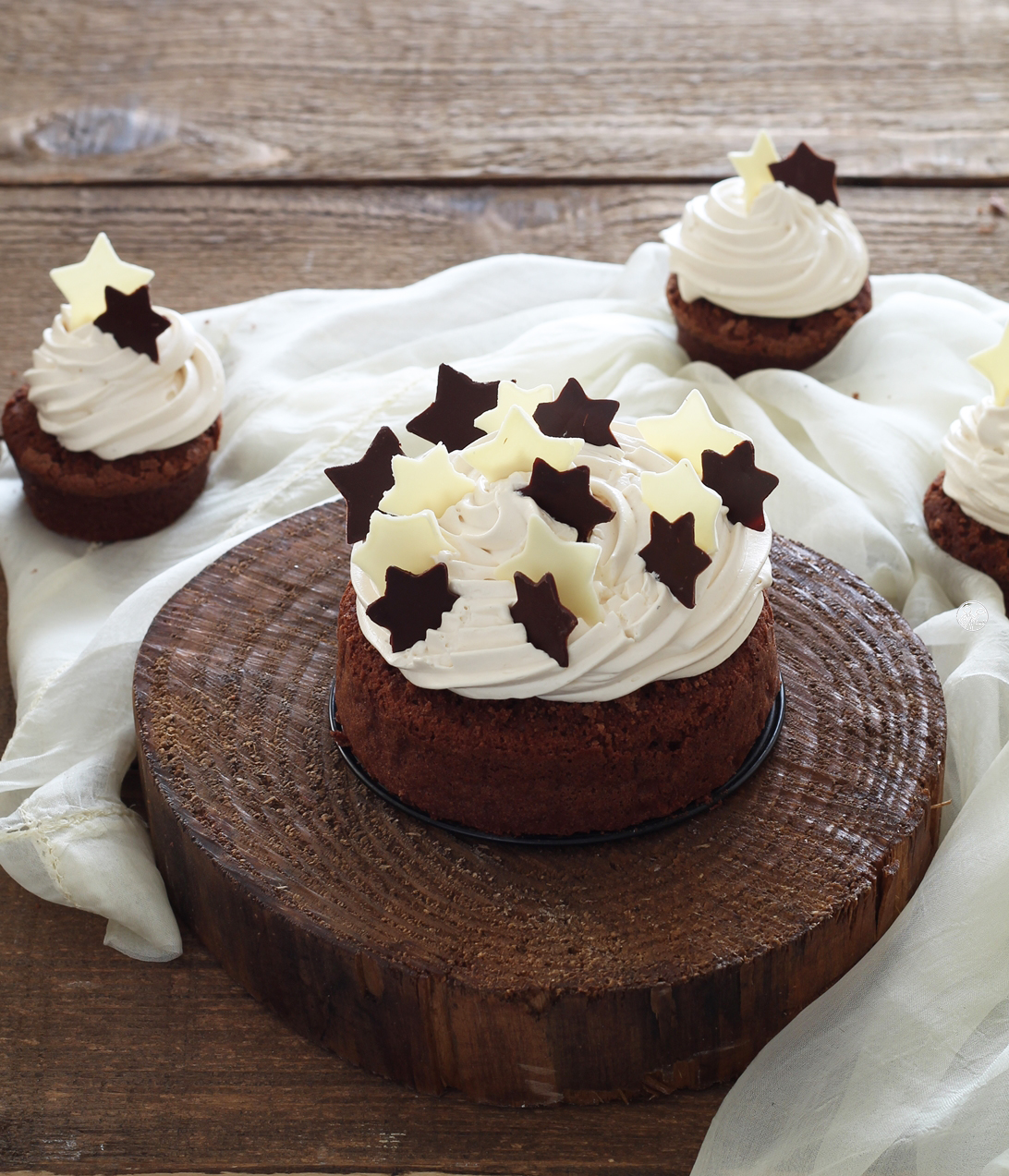 Cake au chocolat et sa namelaka au caramel - La Cassata Celiaca