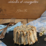 Tarte aux anchois, céréales et courgettes - La Cassata Celiaca