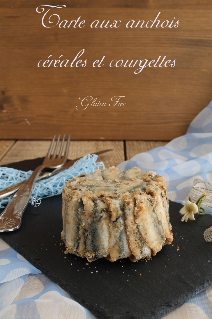 Tarte aux anchois, céréales et courgettes - La Cassata Celiaca Tarte aux anchois, céréales et courgettes - La Cassata Celiaca
