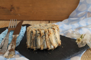Tarte aux anchois, céréales et courgettes - La Cassata Celiaca
