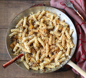 Fusilli senza glutine con lenticchie e zucca - La Cassata Celiaca