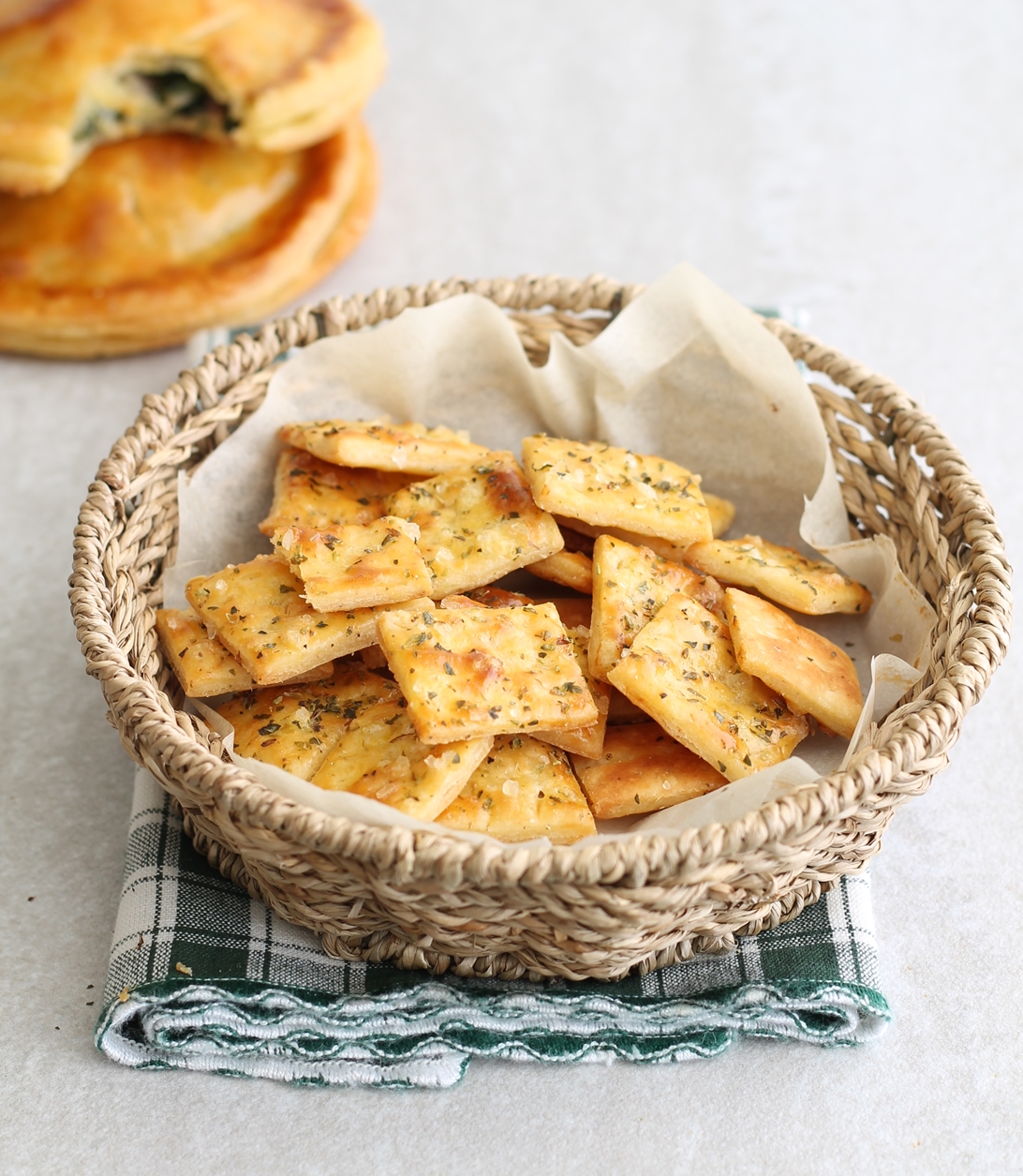 Crackers senza glutine all'origano - La Cassata Celiaca