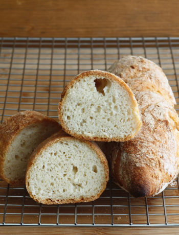 Baguette sans gluten et sans mix du commerce - La Cassata Celiaca