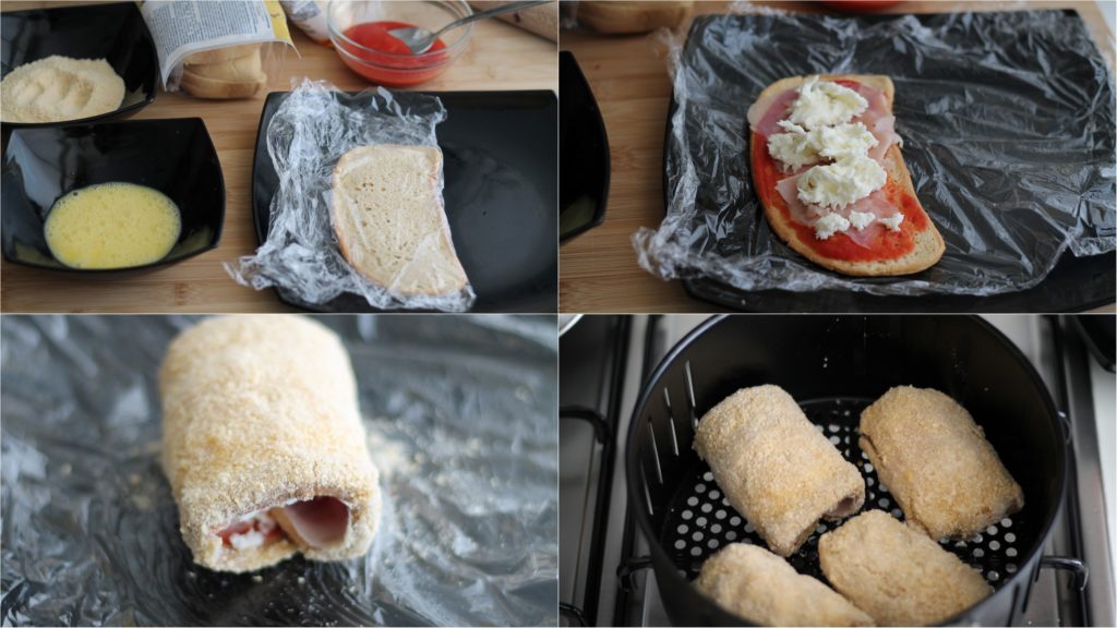 Cannoli di pane senza glutine - La Cassata Celiaca